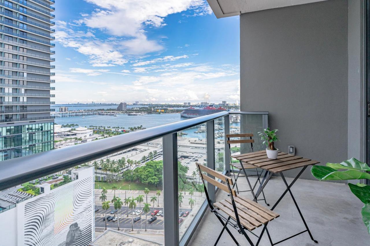 Luxurious 2-Bed Apartment With Breathtaking Bay Views!! Miami Exteriör bild
