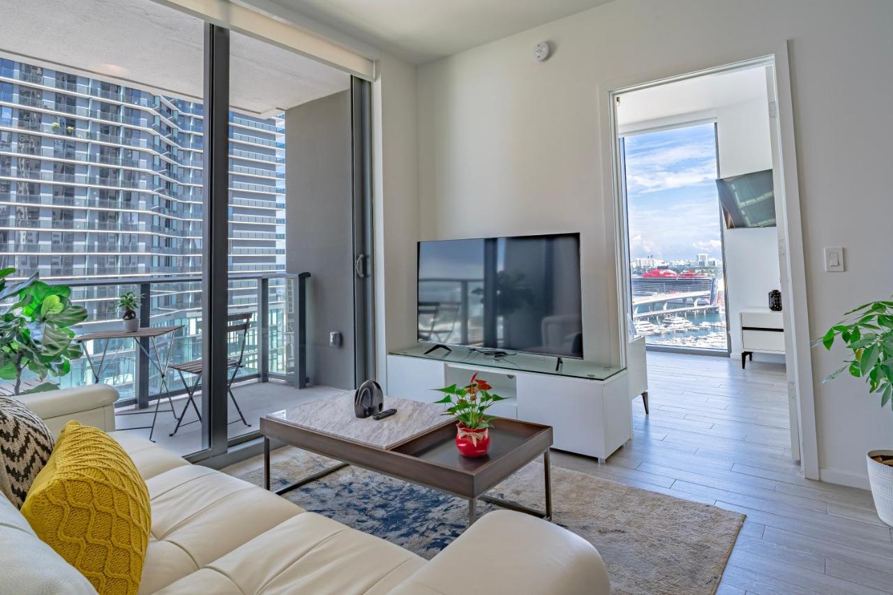 Luxurious 2-Bed Apartment With Breathtaking Bay Views!! Miami Exteriör bild