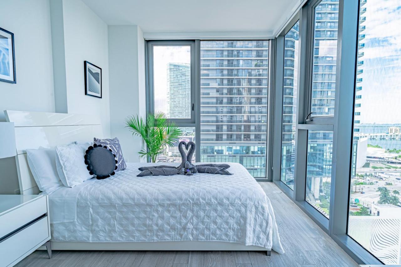 Luxurious 2-Bed Apartment With Breathtaking Bay Views!! Miami Exteriör bild