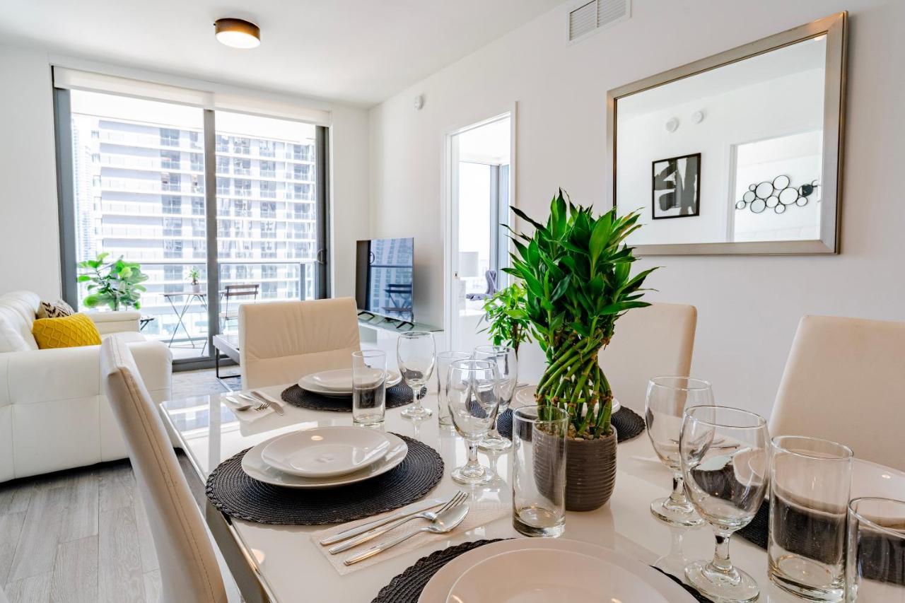 Luxurious 2-Bed Apartment With Breathtaking Bay Views!! Miami Exteriör bild