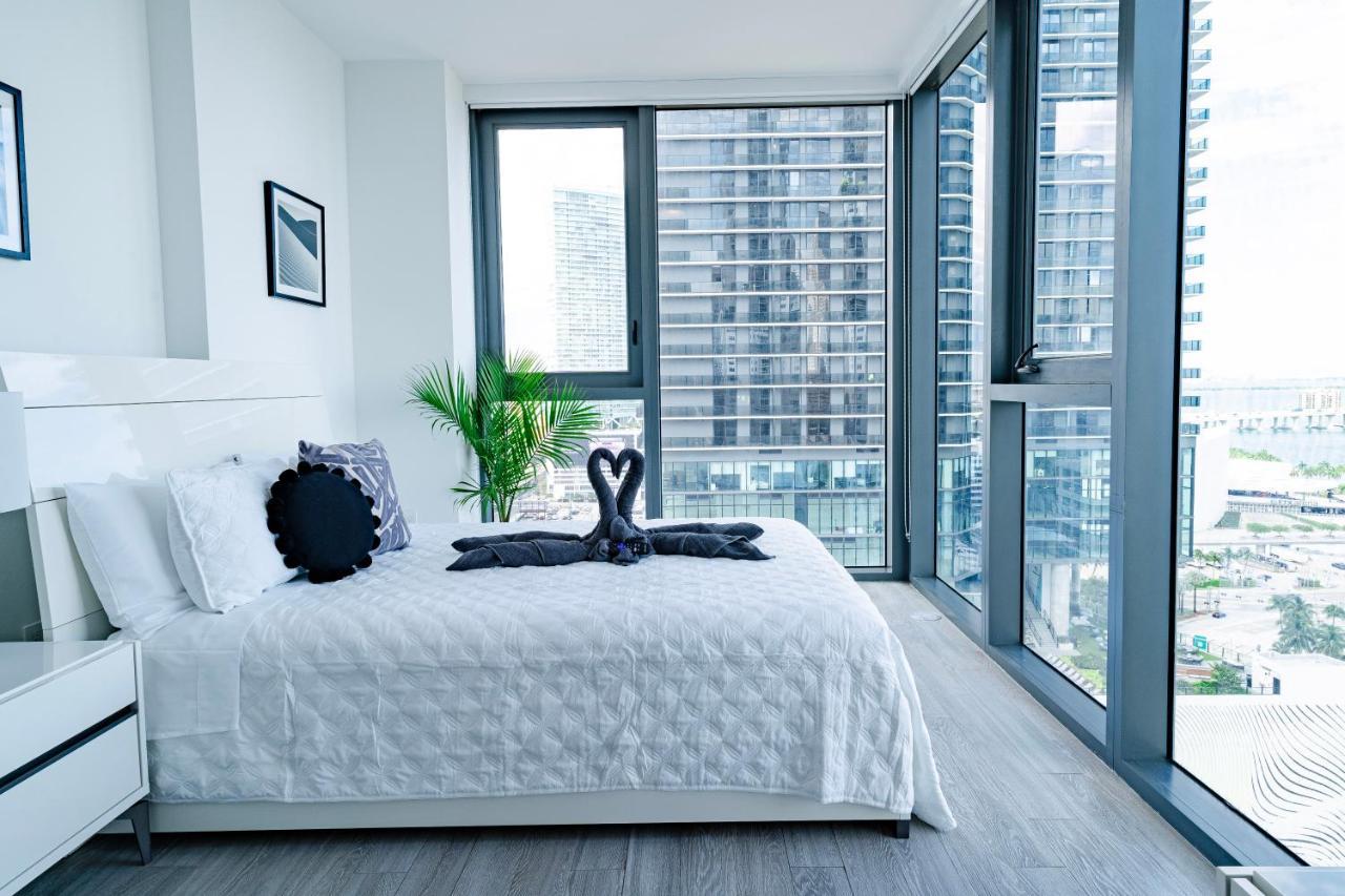 Luxurious 2-Bed Apartment With Breathtaking Bay Views!! Miami Exteriör bild