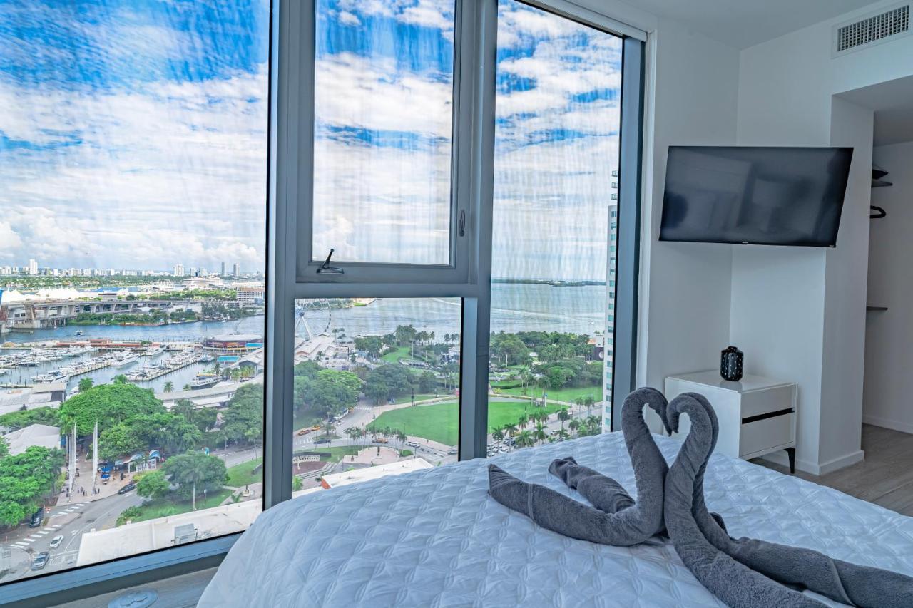 Luxurious 2-Bed Apartment With Breathtaking Bay Views!! Miami Exteriör bild